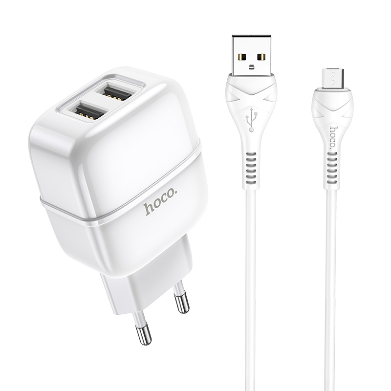 Chargeur Hoco C771A 2.4 - Blanc