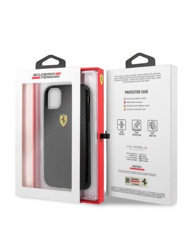 Cache  Ferrari IPhone 12 Pro Max - Noir