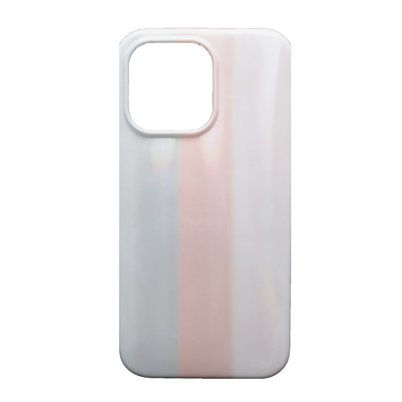 Cache  Fluo iPhone 13 Pro Max - Gris + Orange + Blanc