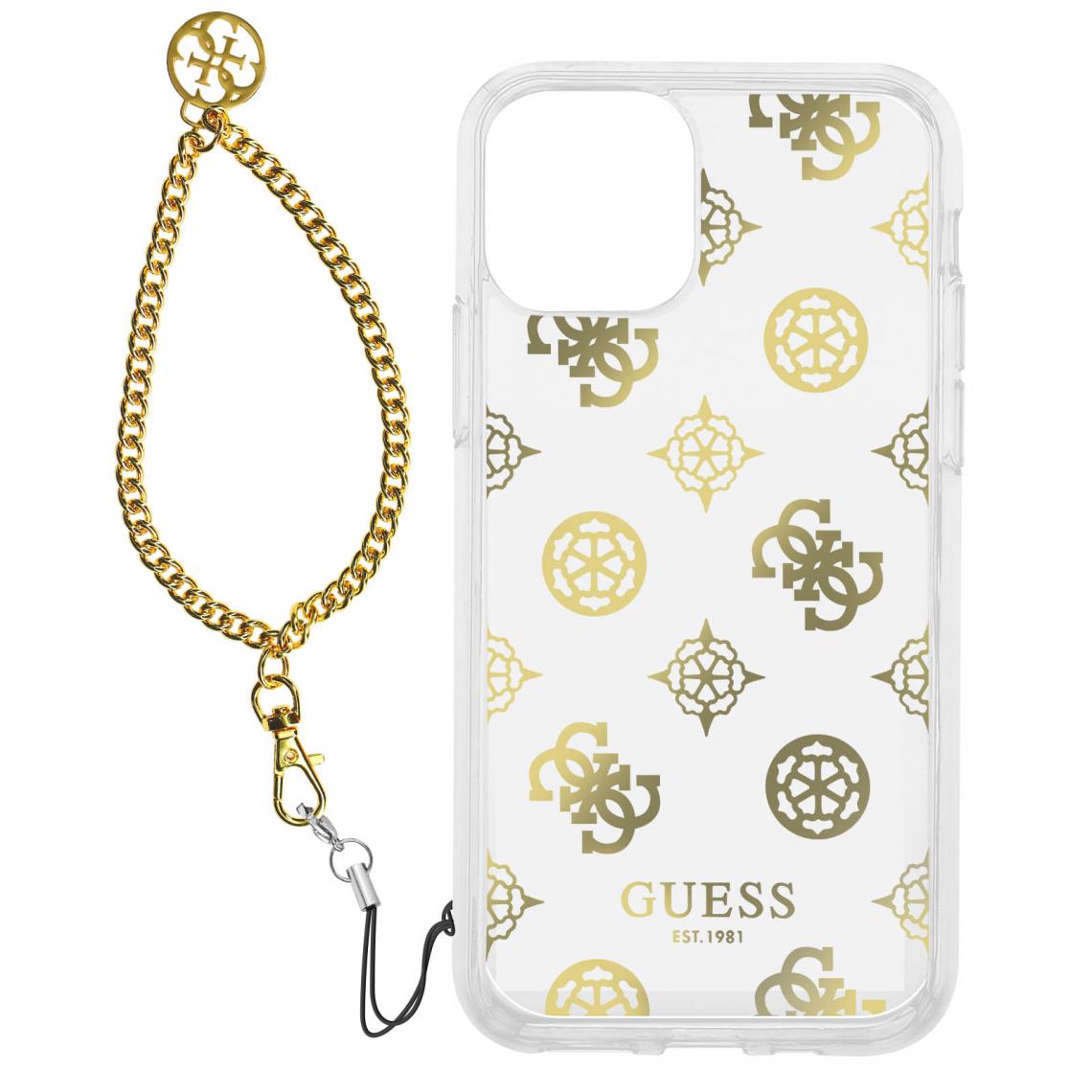  Coque Guess iPhone 12 pro max blanc et gold