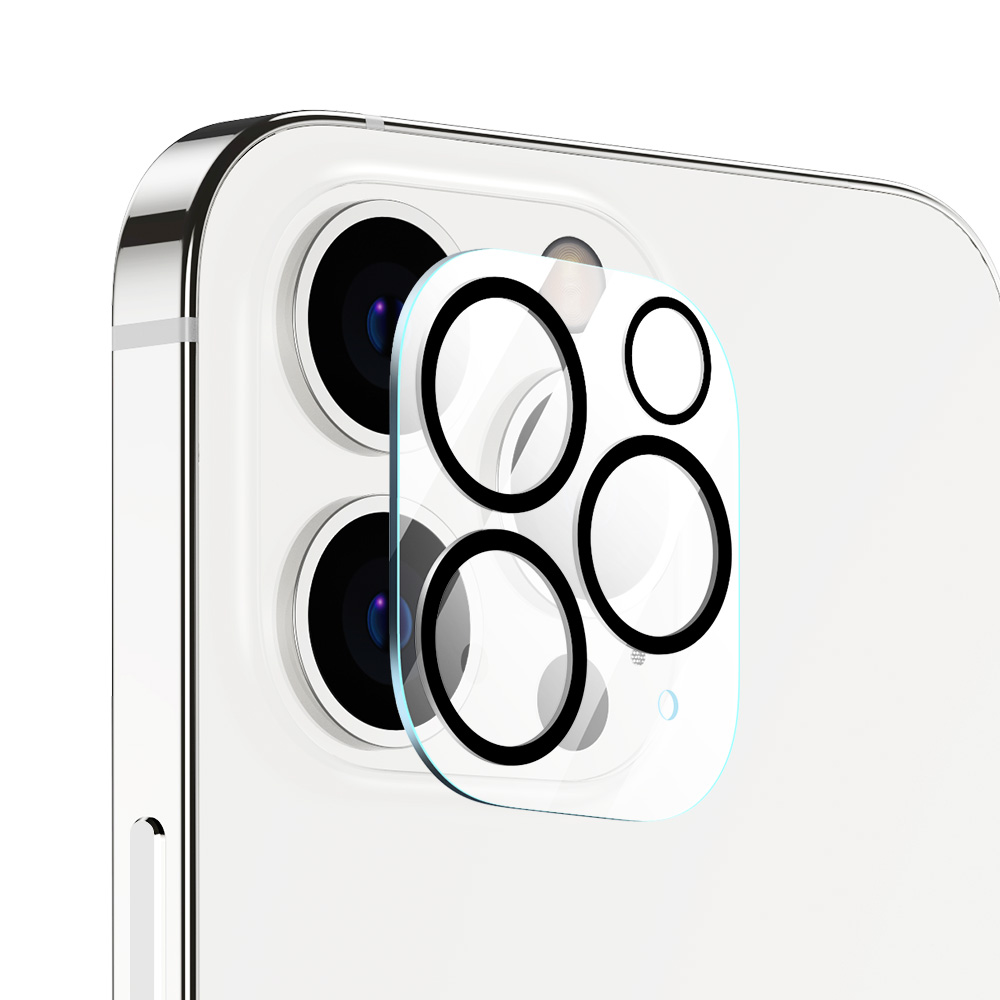1 Protection Objectif Caméra Arrière en Verre Trempé pour Apple